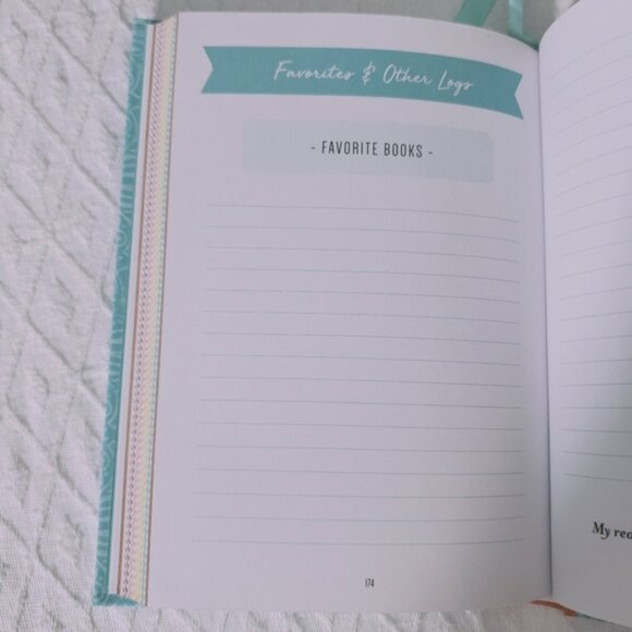 Anne Bogel "My Reading Life" Write in Book Check Journal- Hardcover - Picture 4 of 16